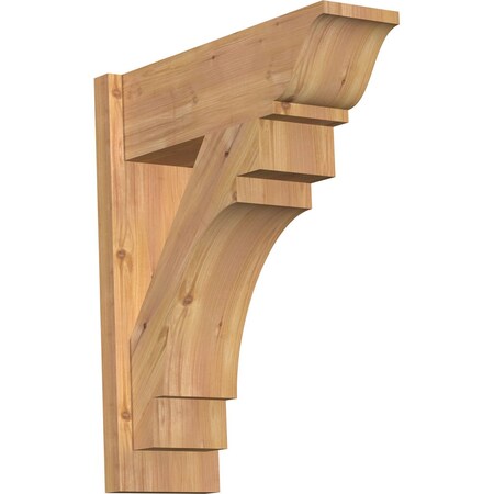 Merced Smooth Traditional Outlooker, Western Red Cedar, 7 1/2W X 22D X 26H